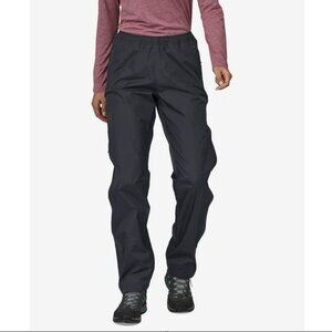PATAGONIA Women's Torrentshell 3L Rain Pants Size M In Black
